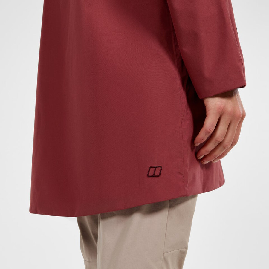 frauen ashberry gore-tex wasserdichte jacke - rot berghaus