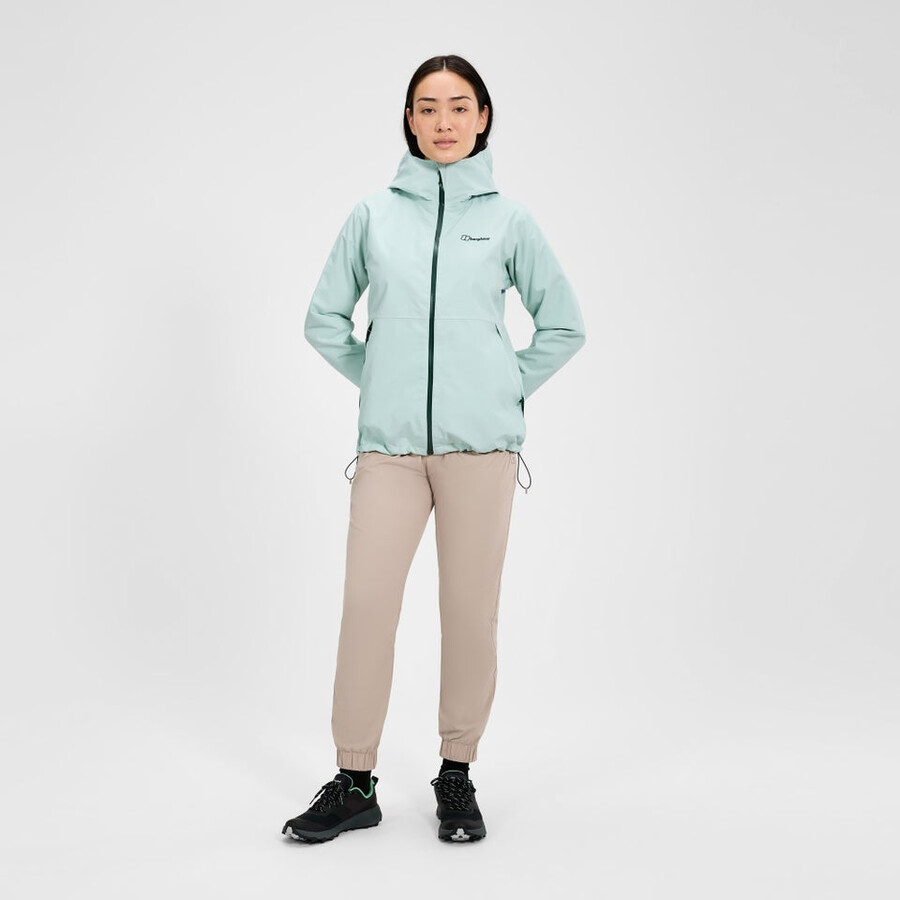 frauen bramblfell gemini gore-tex wasserdichte 3in1-jacke - grün berghaus