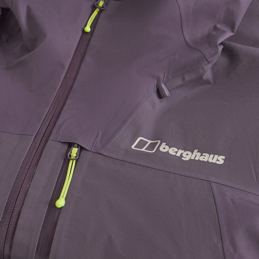 frauen s ridge-seeker wasserdichte jacke - lila berghaus