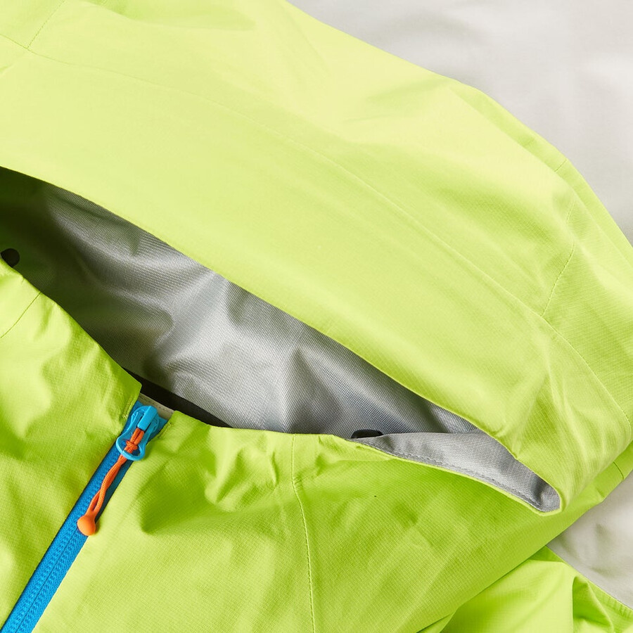 frauen s ridge-seeker gore-tex wasserdichte jacke - graugelb berghaus