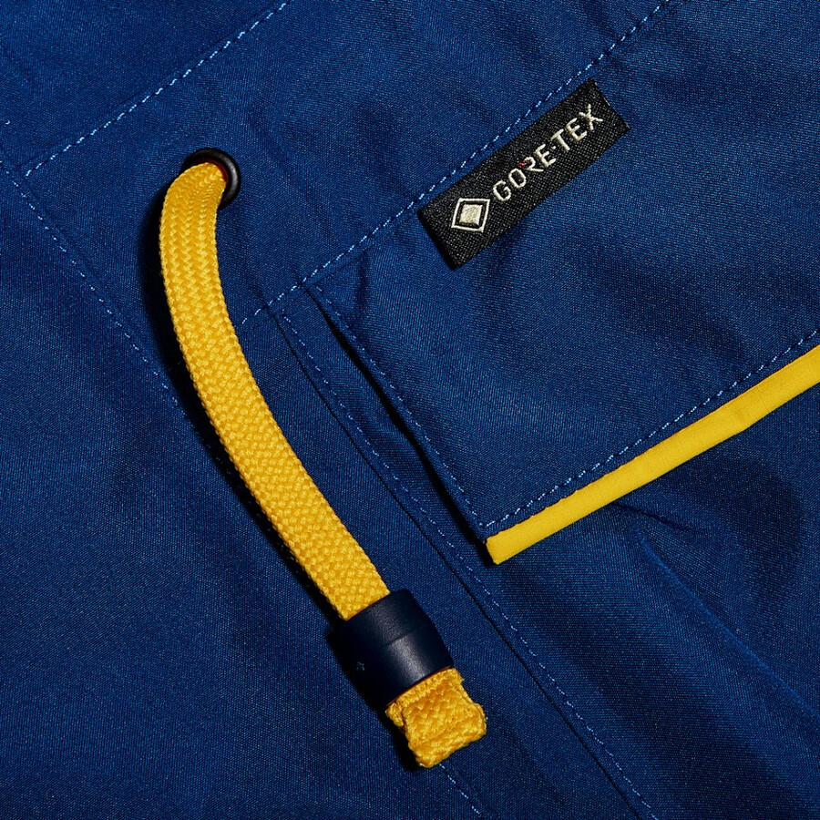 unisex trango gore-tex wasserdichte jacke - blaurot berghaus