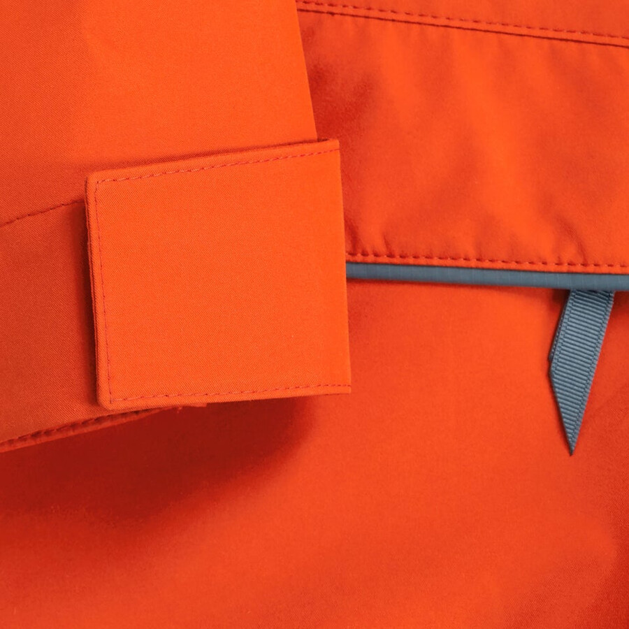 unisex trango gore-tex wasserdichte jacke - orangegrau berghaus