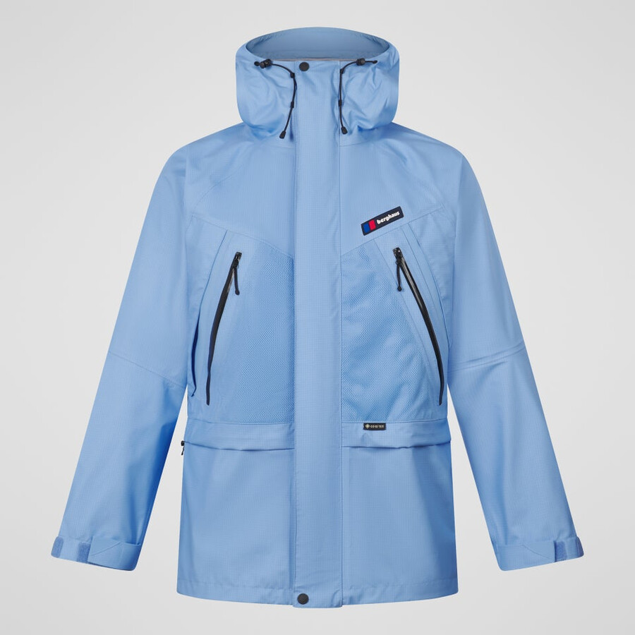 unisex storm 25 gore-tex-jacke - blau berghaus