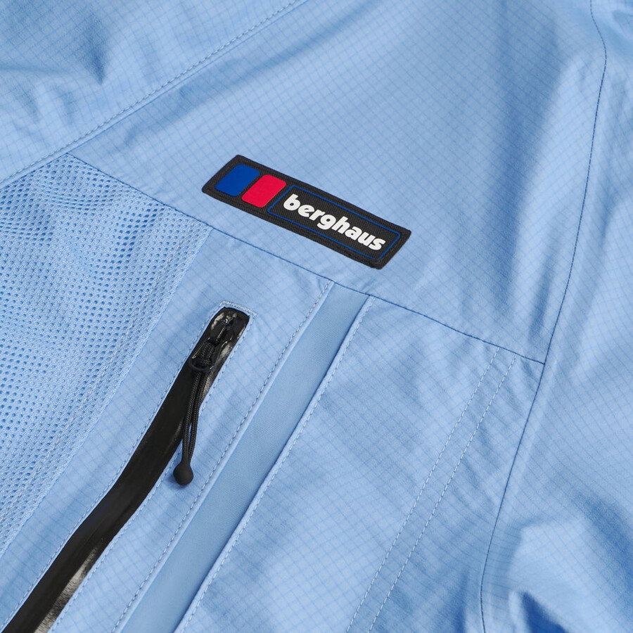 unisex storm 25 gore-tex-jacke - blau berghaus