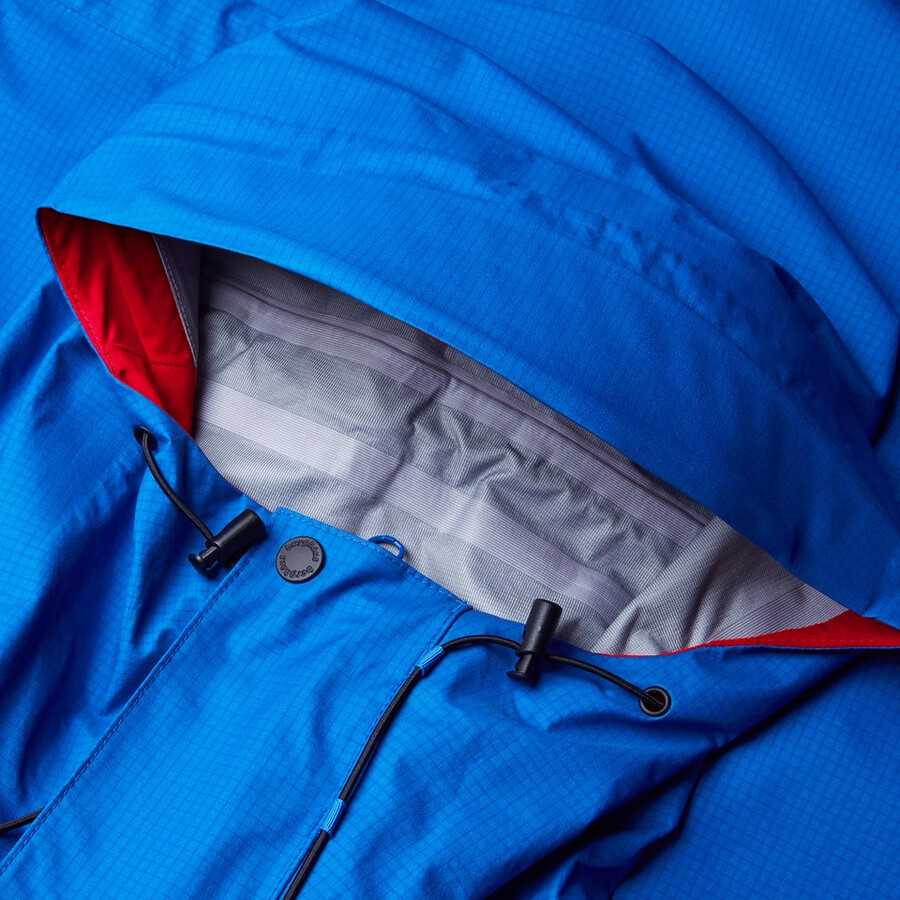 unisex storm 25 gore-tex-jacke - blaurot berghaus