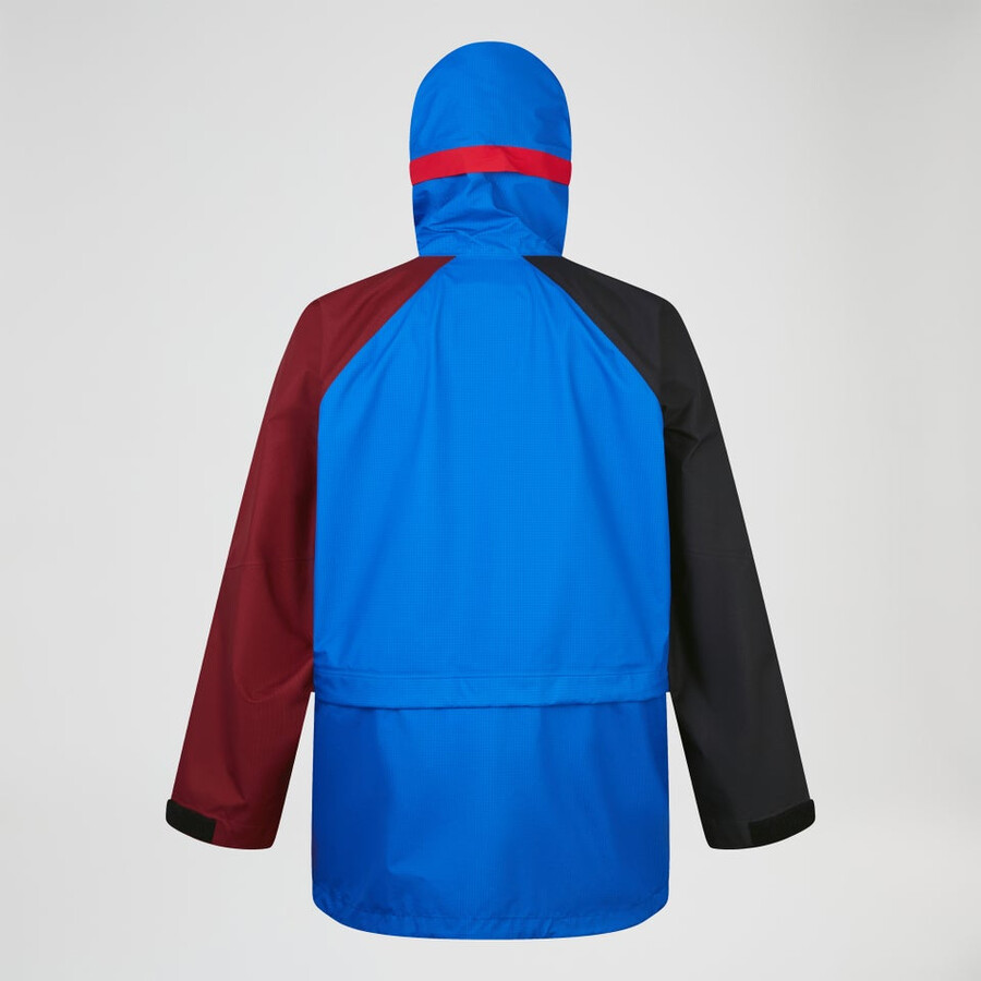 unisex storm 25 gore-tex-jacke - blaurot berghaus