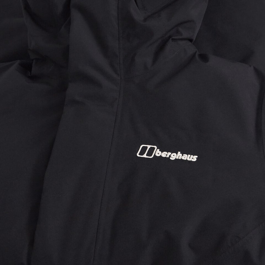 frauen ashberry gore-tex down parka - black die berghaus