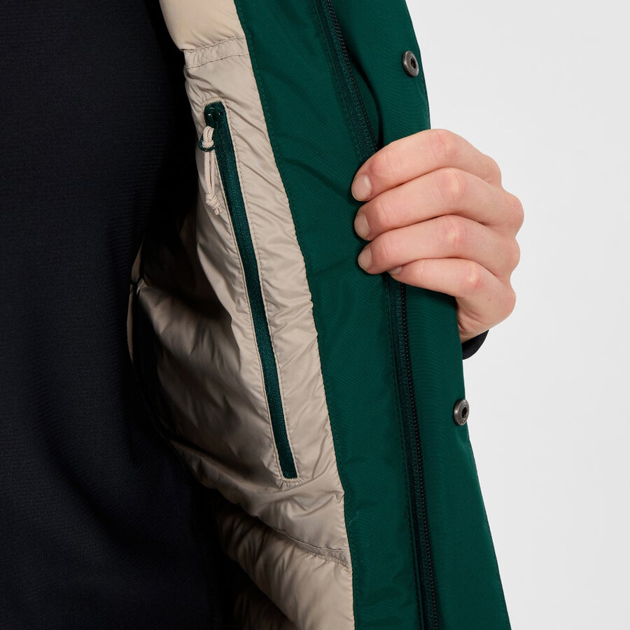 frauen ashberry gore-tex-down-parka - grün berghaus