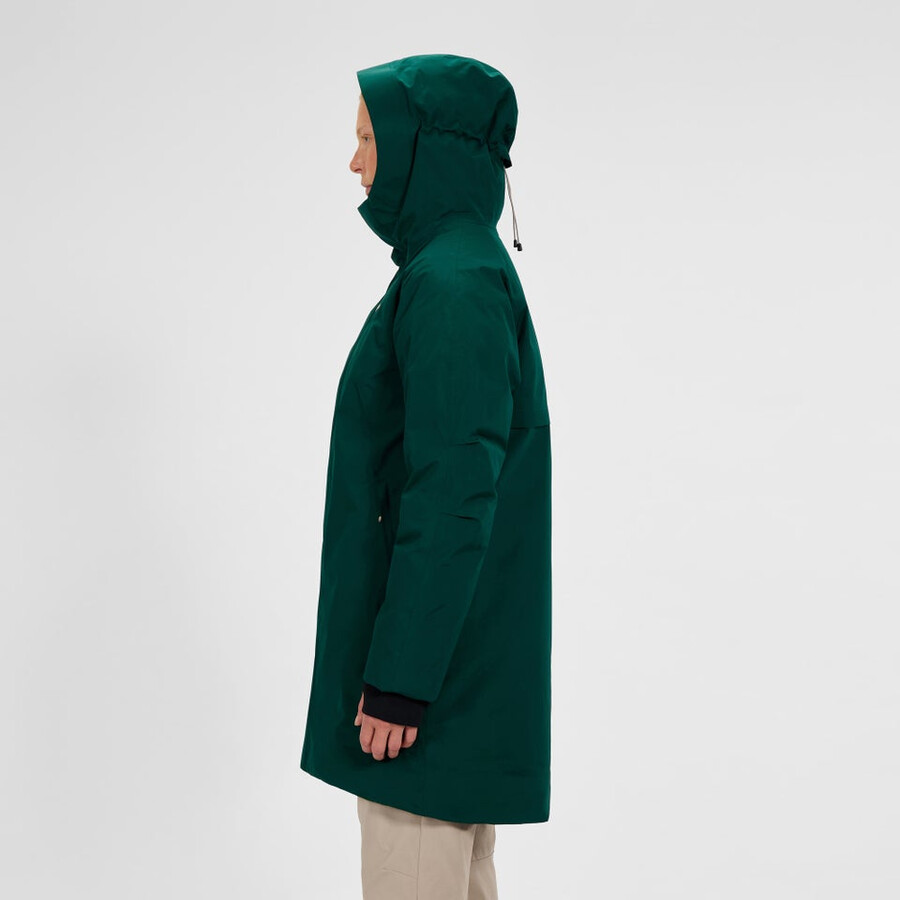 frauen ashberry gore-tex-down-parka - grün berghaus