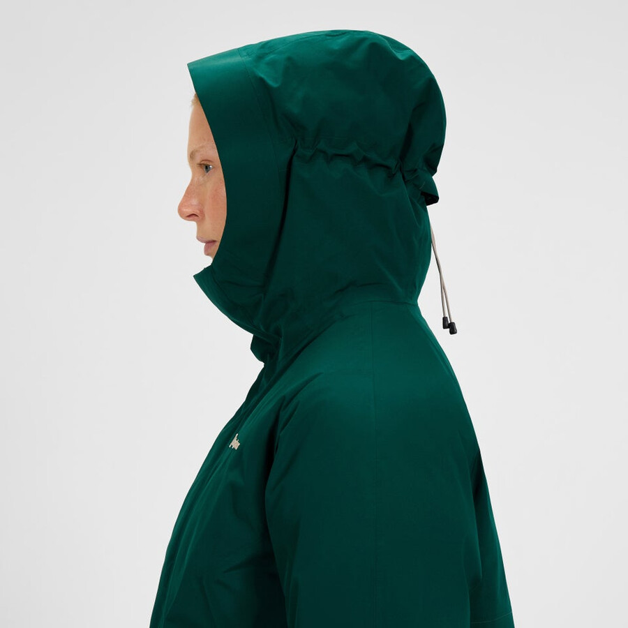 frauen ashberry gore-tex-down-parka - grün berghaus