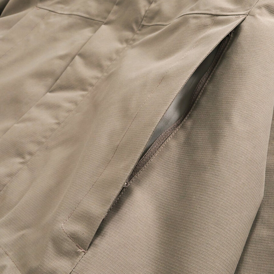 frauen bergsteiger 2.0 interactive gore-tex wasserdichte jacke - natural berghaus