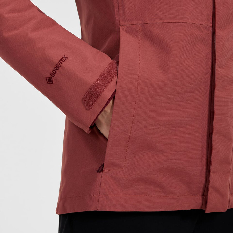 frauen bergsteiger 2.0 interactive gore-tex wasserdichte jacke - rot berghaus