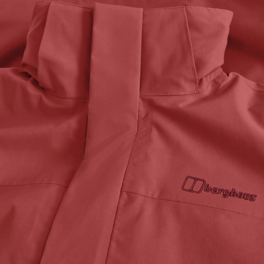 frauen bergsteiger 2.0 interactive gore-tex wasserdichte jacke - rot berghaus