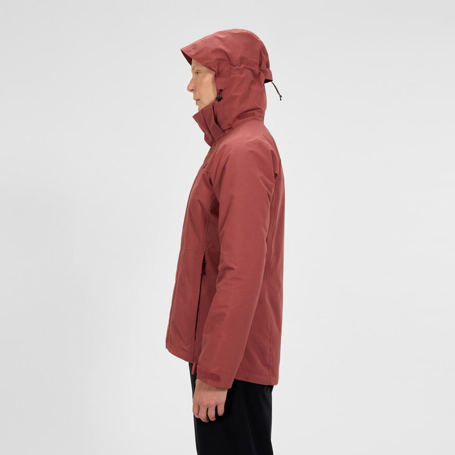 frauen bergsteiger 2.0 interactive gore-tex wasserdichte jacke - rot berghaus