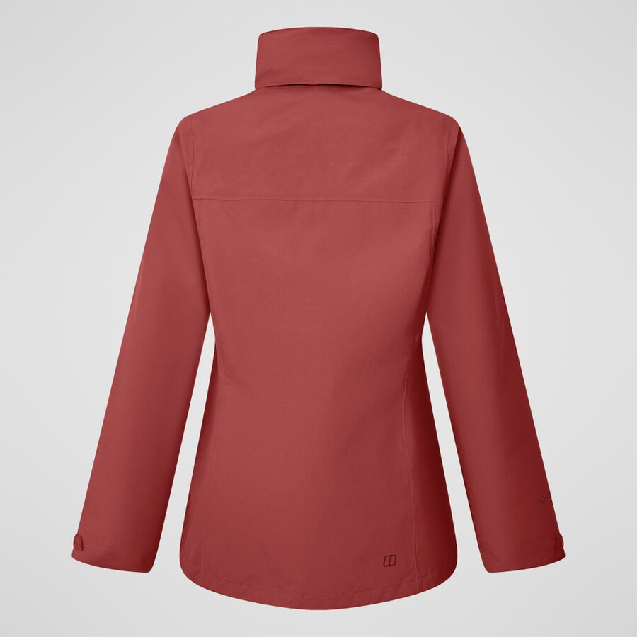 frauen bergsteiger 2.0 interactive gore-tex wasserdichte jacke - rot berghaus