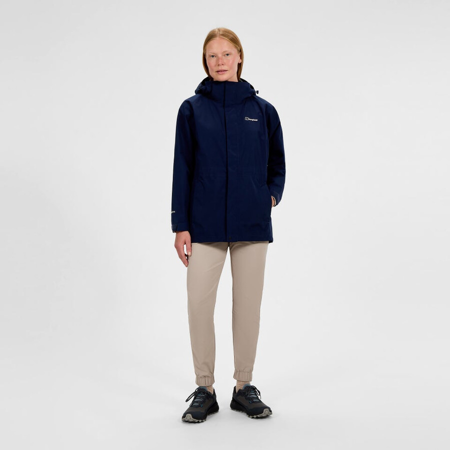 women s glissade gore-tex interaktives jacke - blau berghaus