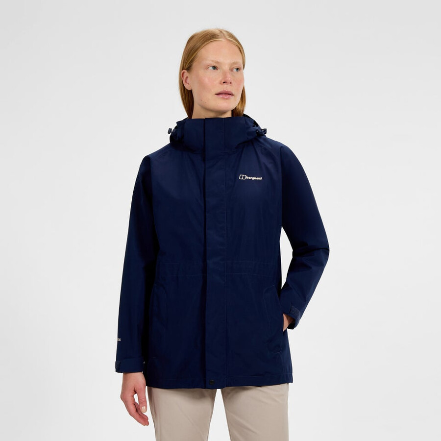 women s glissade gore-tex interaktives jacke - blau berghaus