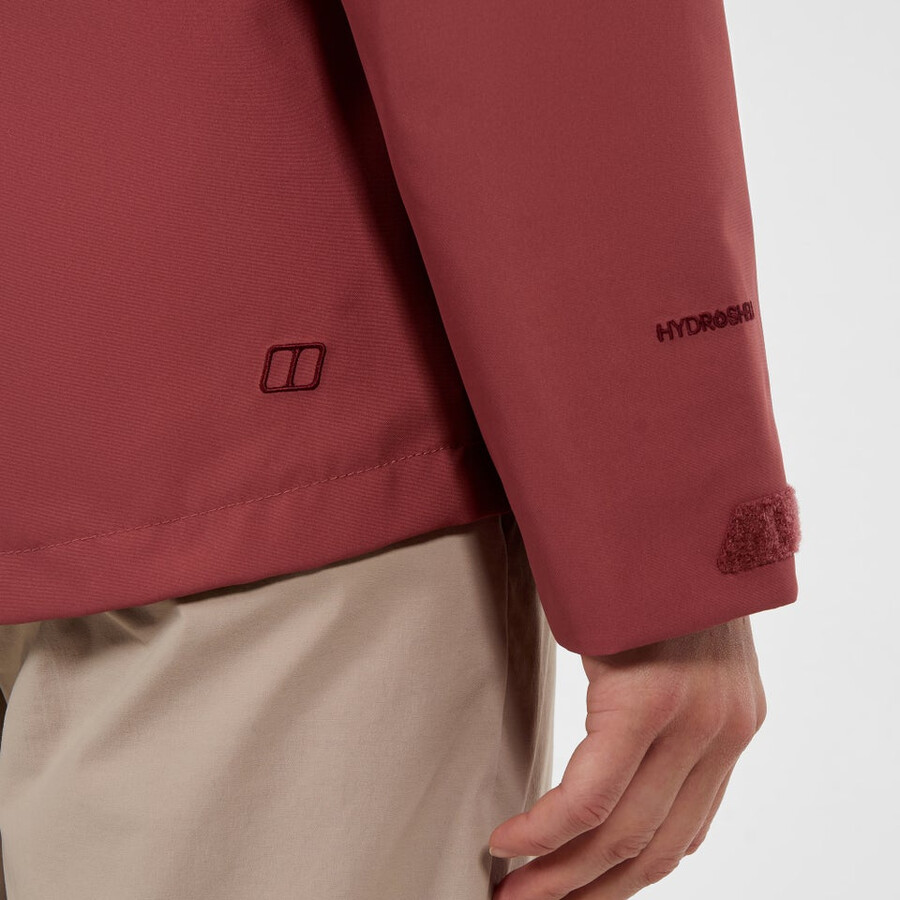 frauen durchstreifen gemini 3in1-jacke - rot berghaus