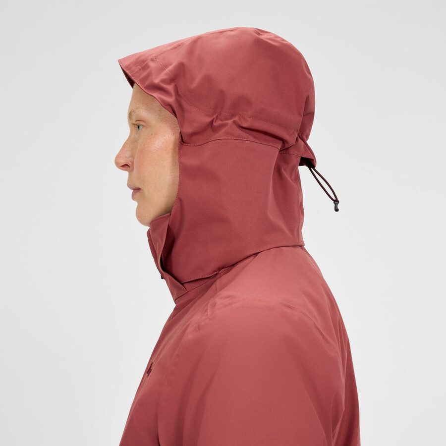 frauen durchstreifen gemini 3in1-jacke - rot berghaus