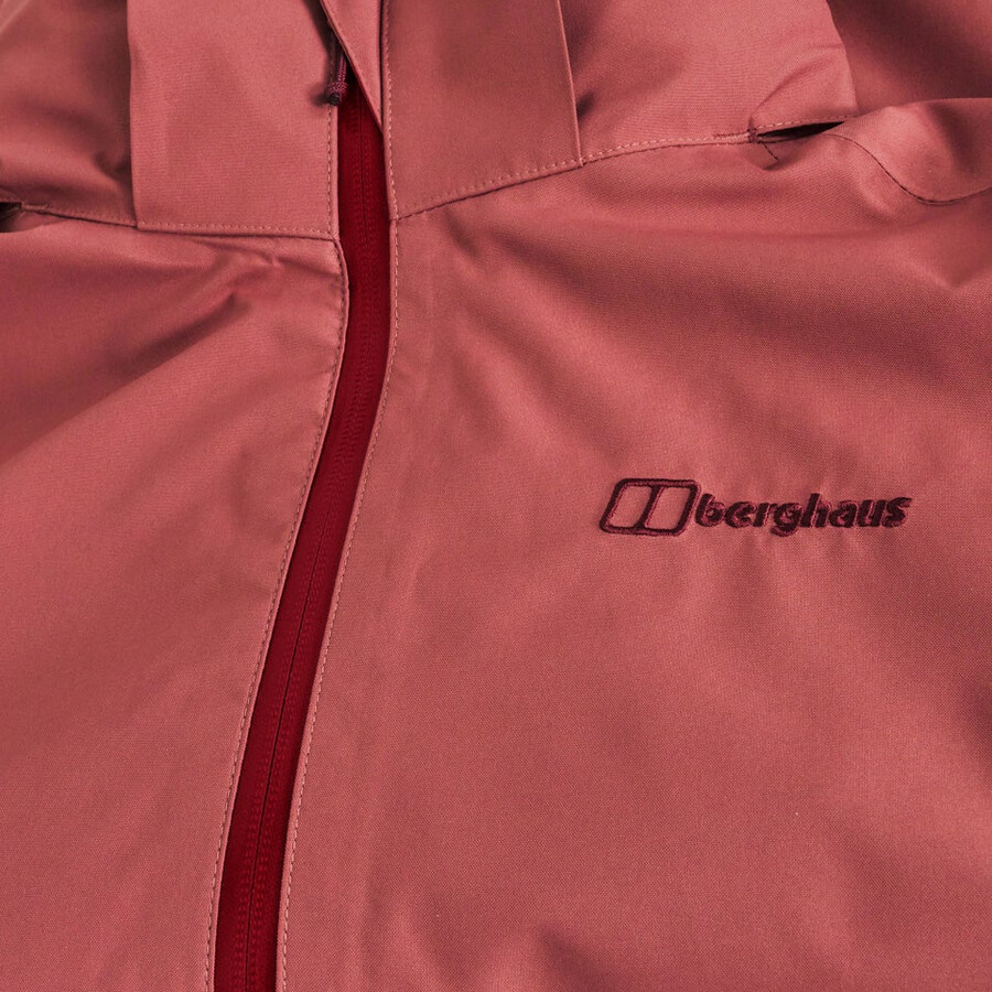 frauen durchstreifen gemini 3in1-jacke - rot berghaus