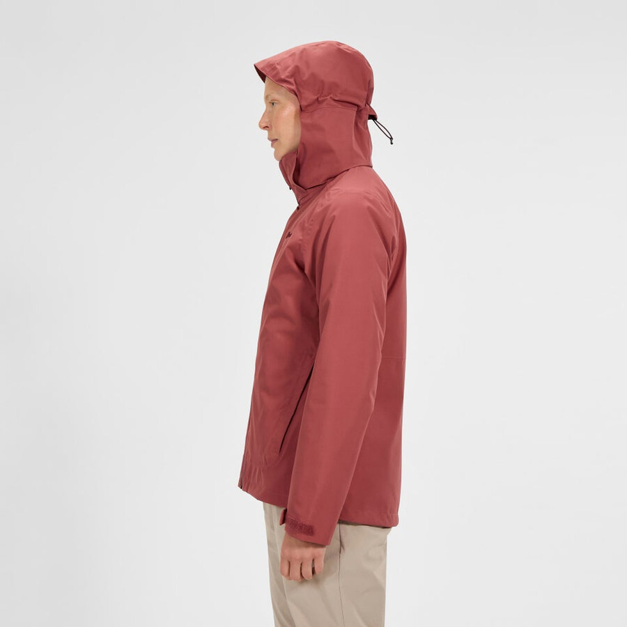 frauen durchstreifen gemini 3in1-jacke - rot berghaus