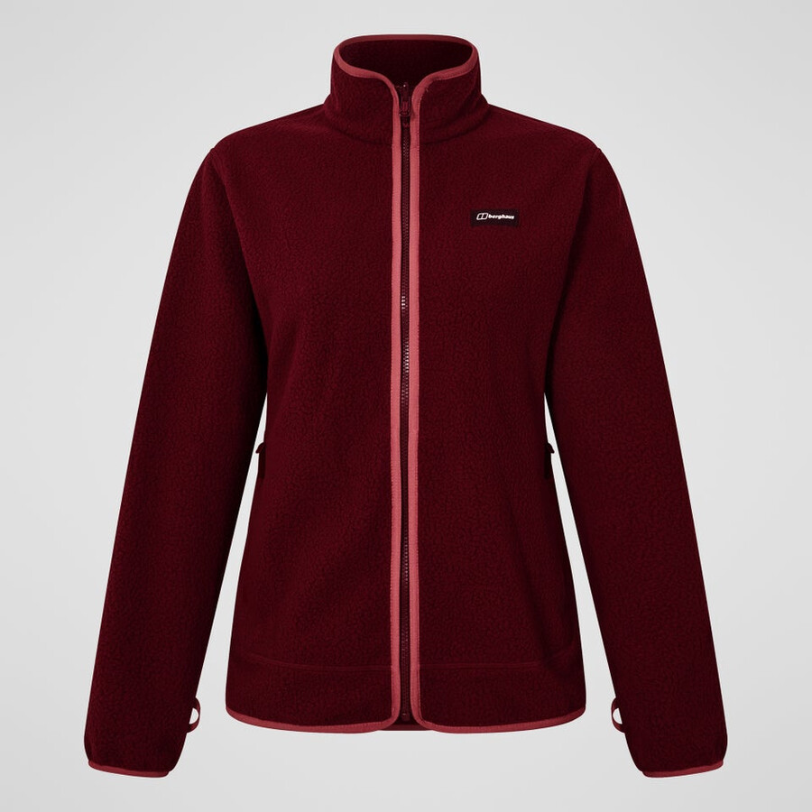 frauen durchstreifen gemini 3in1-jacke - rot berghaus