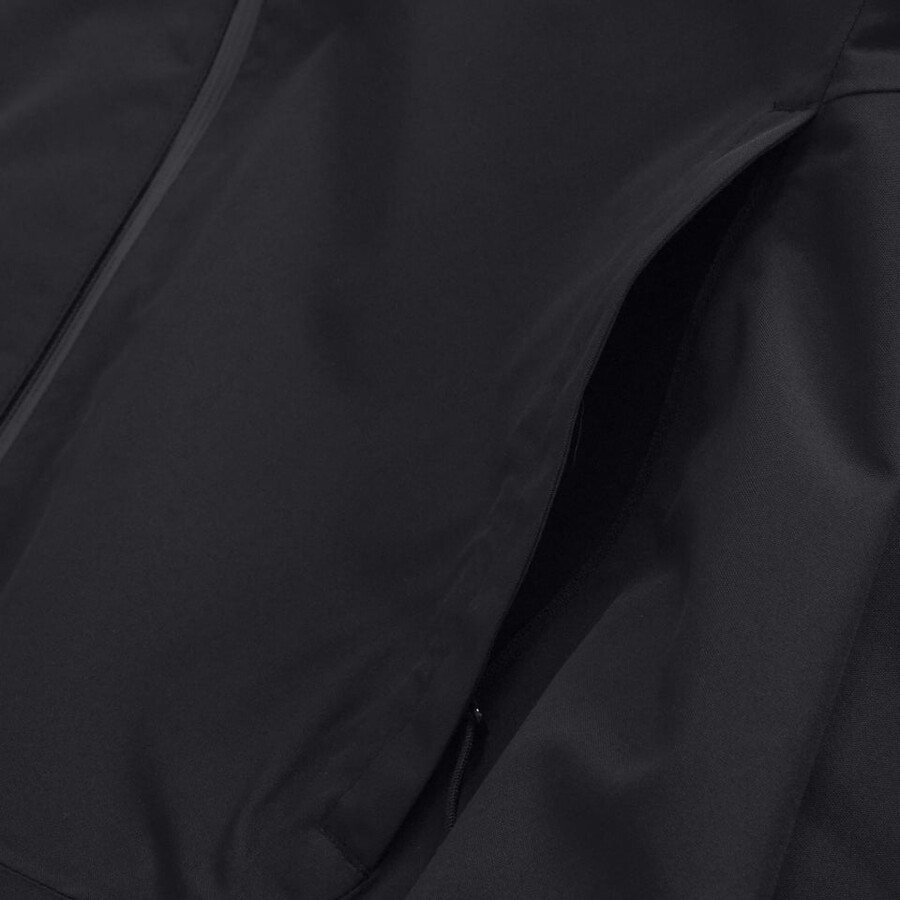 frauen durchstreifen interaktive jacke - schwarz berghaus