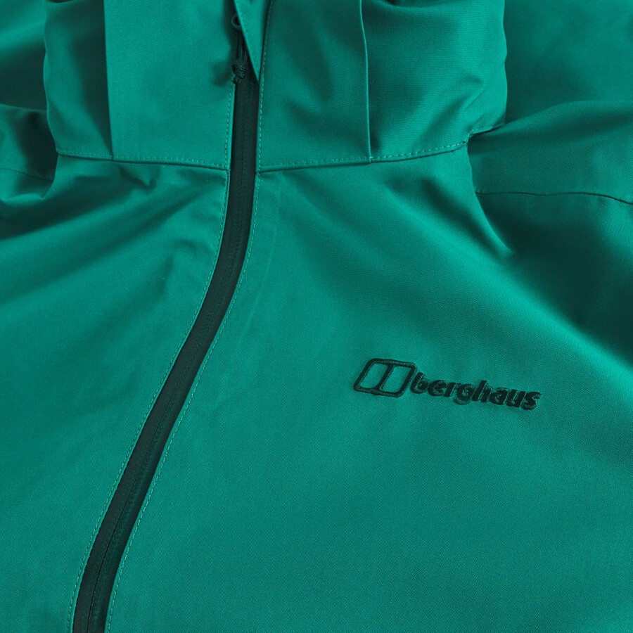 frauen durchstreifen interaktive jacke - grün berghaus