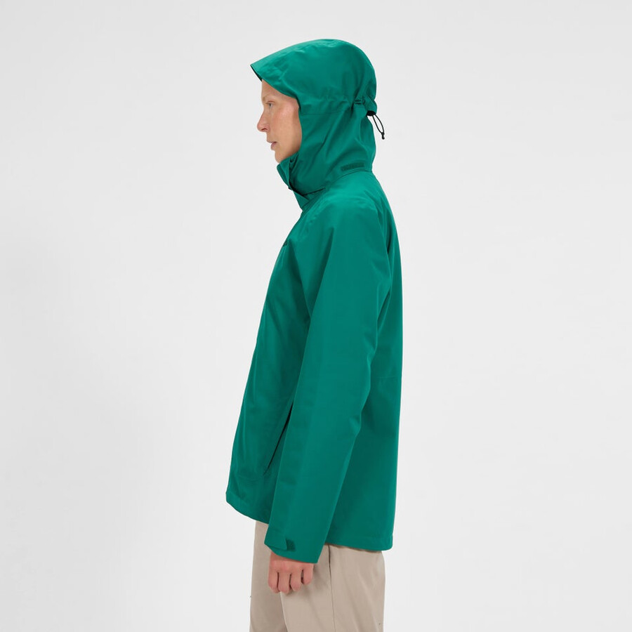 frauen durchstreifen interaktive jacke - grün berghaus