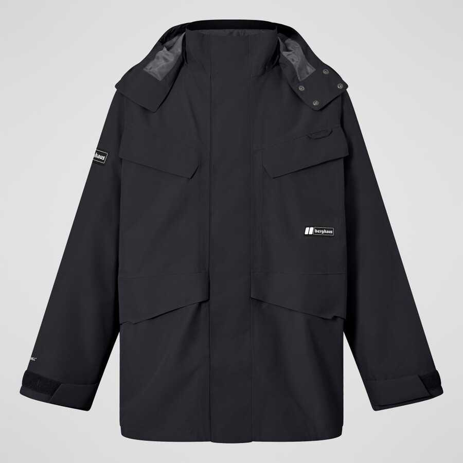 unisex vulkanismus parka - black die berghaus