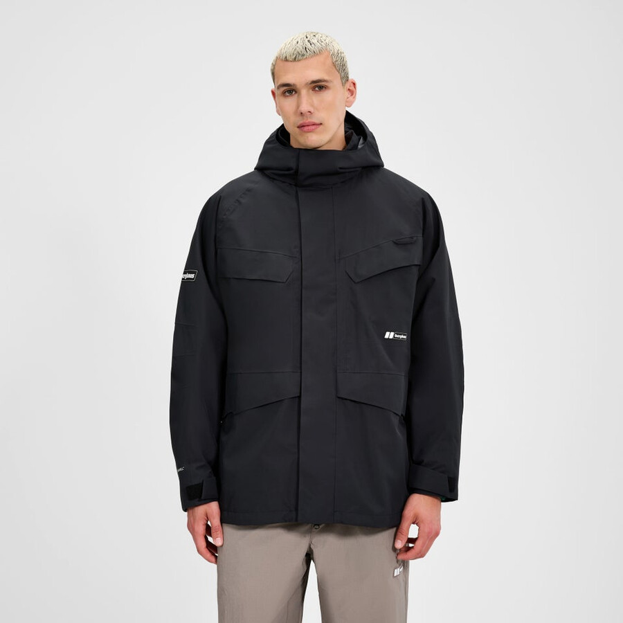 unisex vulkanismus parka - black die berghaus