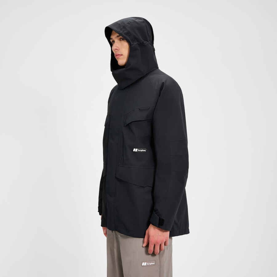 unisex vulkanismus parka - black die berghaus