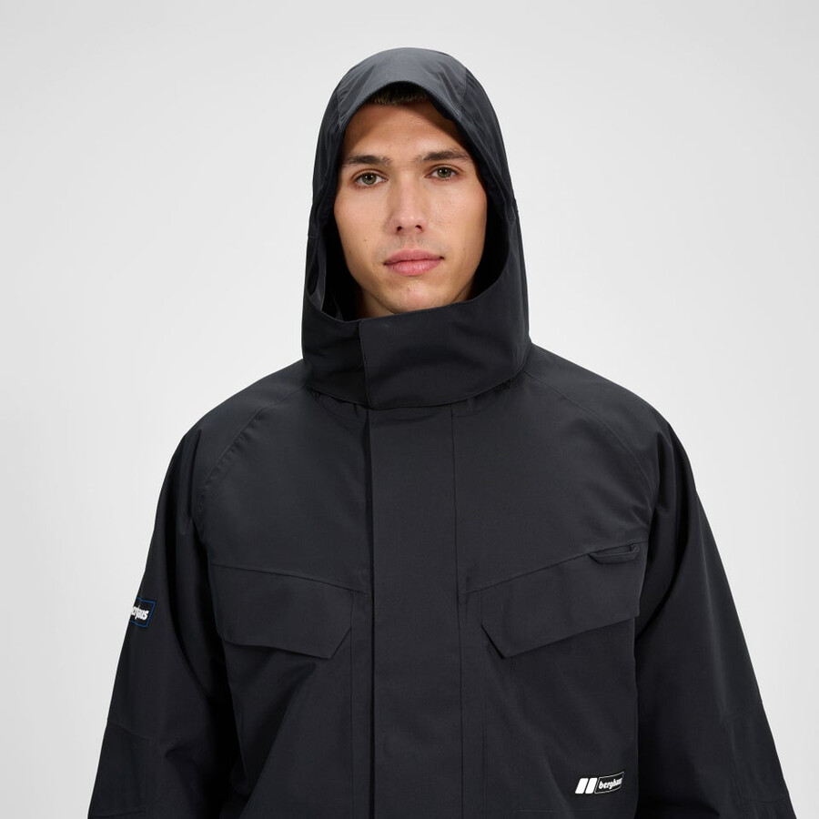 unisex vulkanismus parka - black die berghaus