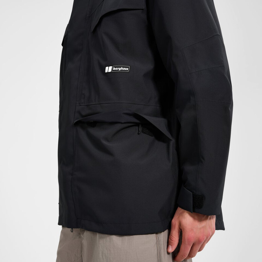 unisex vulkanismus parka - black die berghaus