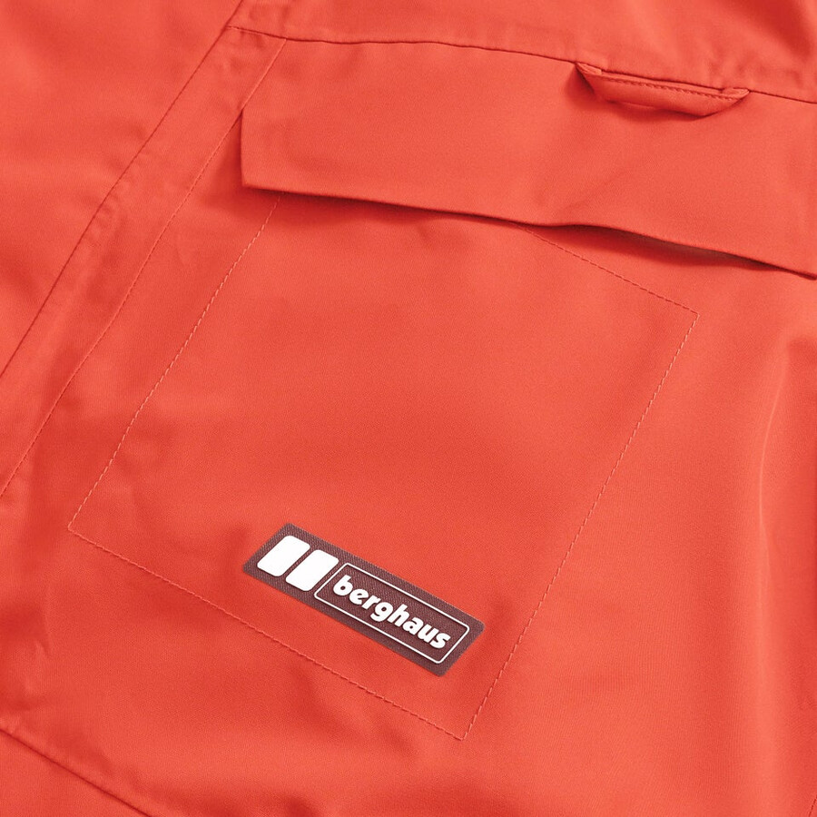 unisex vulkanismus parka - orange berghaus