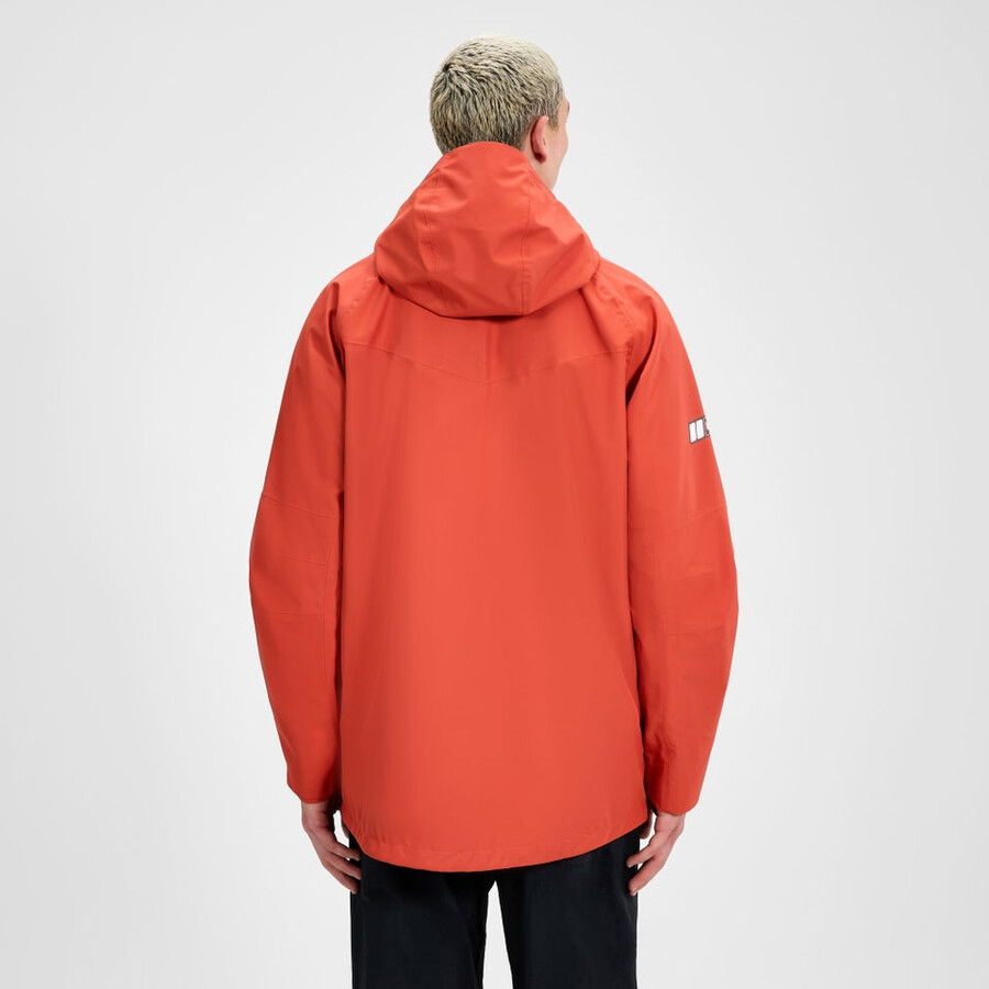 unisex vulkanismus parka - orange berghaus