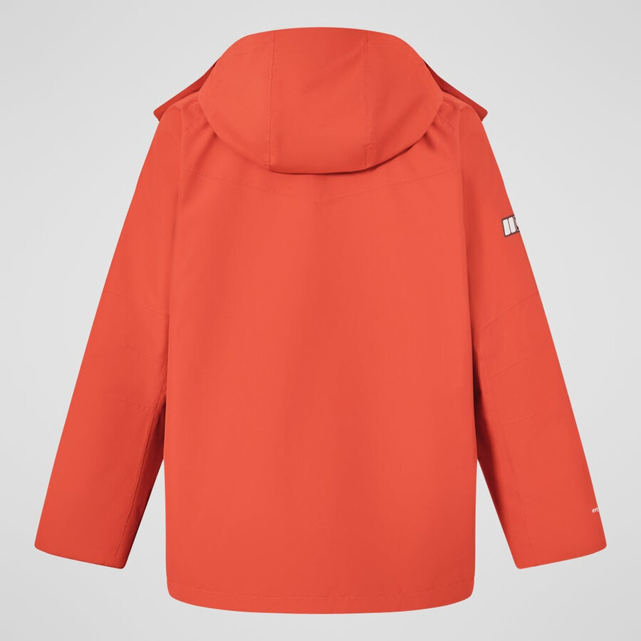 unisex vulkanismus parka - orange berghaus
