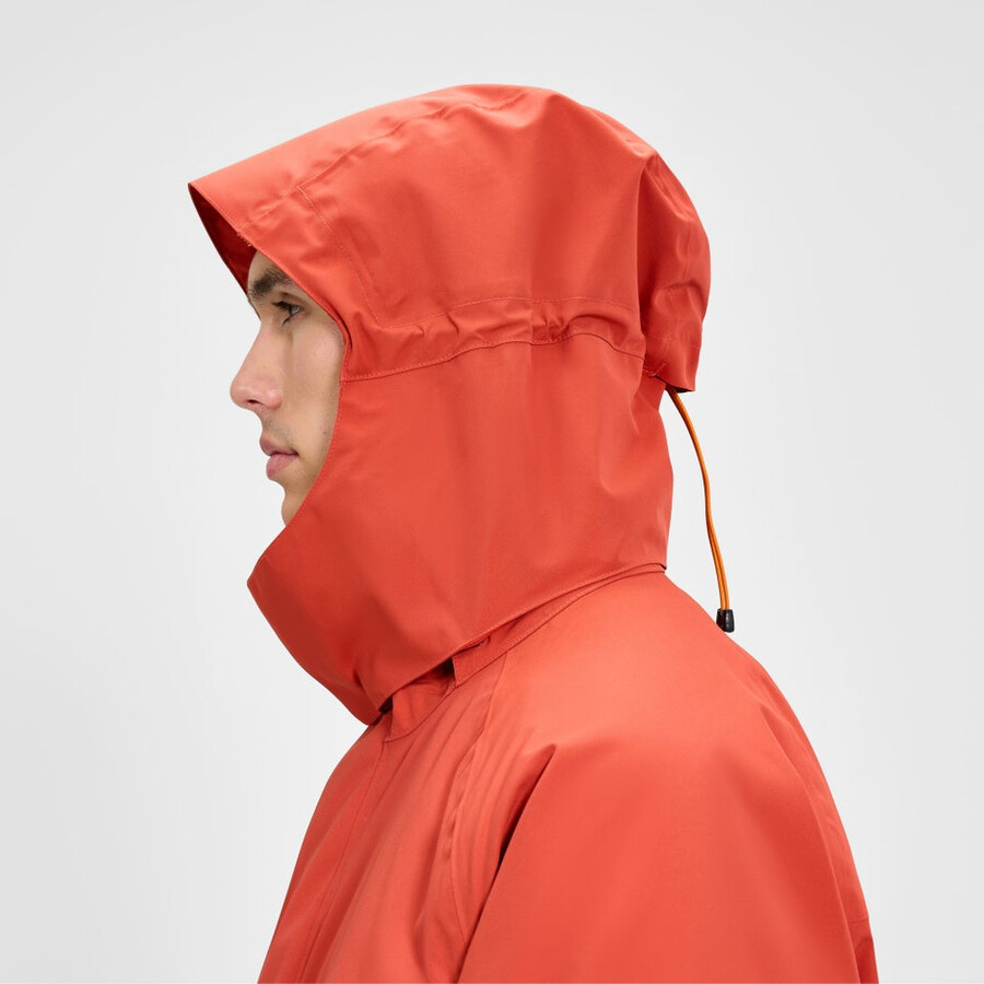 unisex vulkanismus parka - orange berghaus