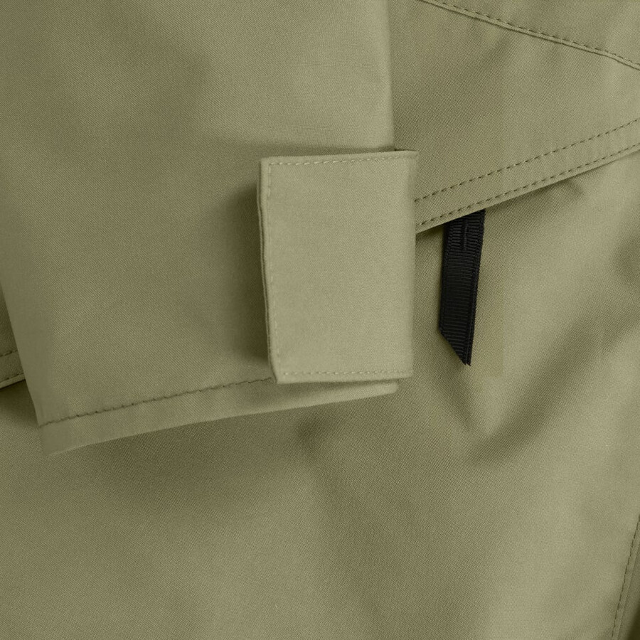 unisex berg meru gore-tex jacke - grünschwarz berghaus
