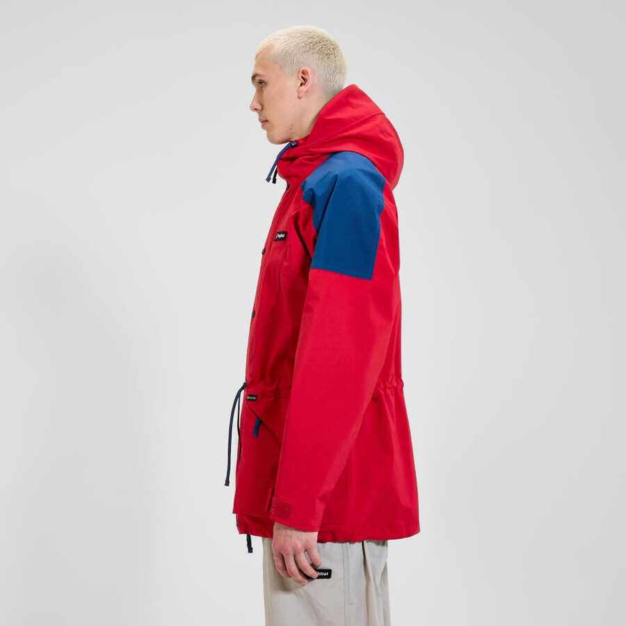 unisex berg meru gore-tex jacke - rotblau berghaus