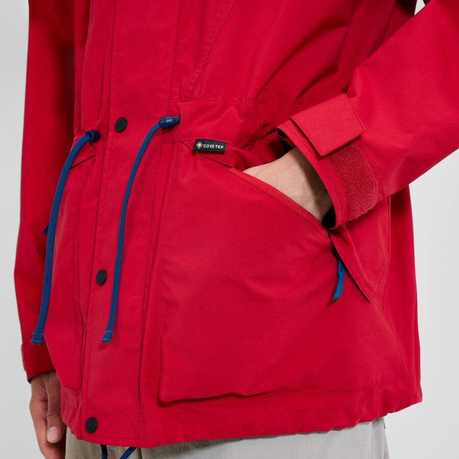 unisex berg meru gore-tex jacke - rotblau berghaus