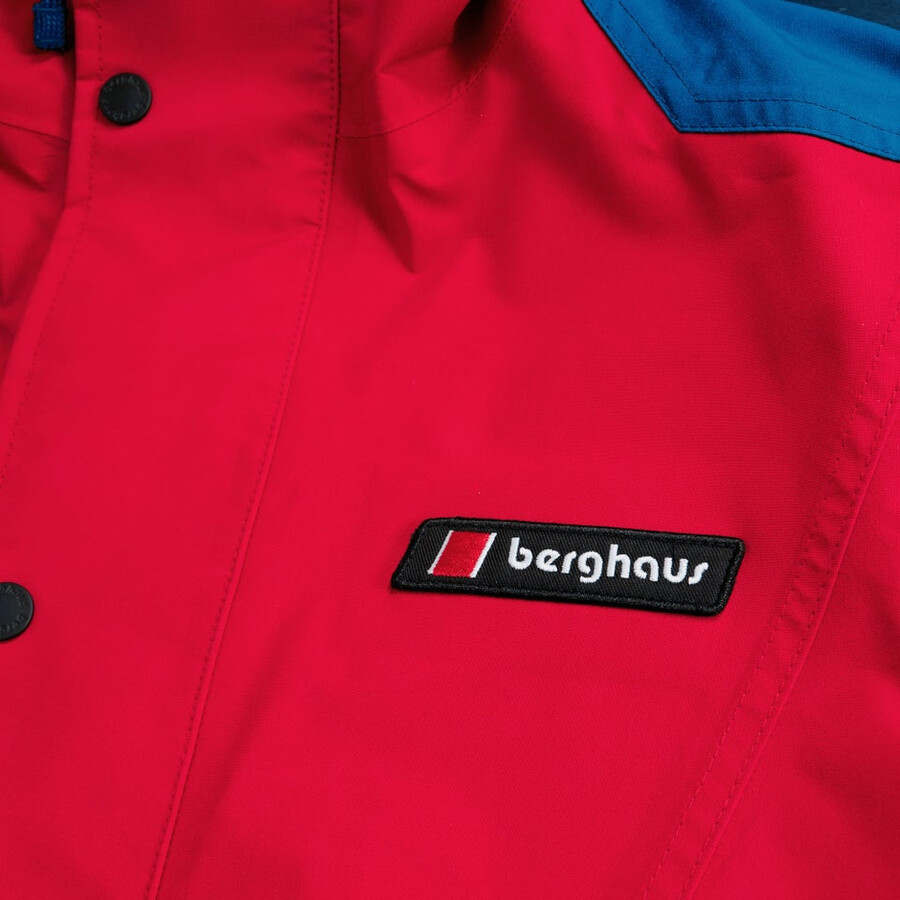 unisex berg meru gore-tex jacke - rotblau berghaus