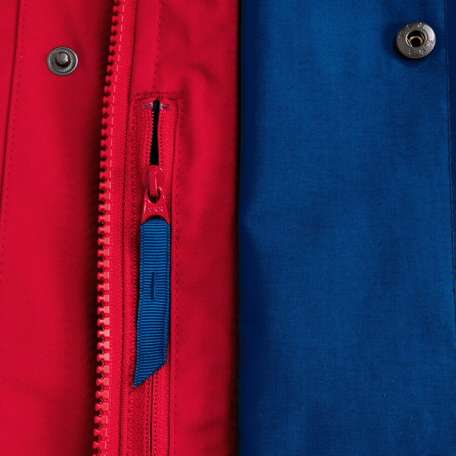 unisex berg meru gore-tex jacke - rotblau berghaus