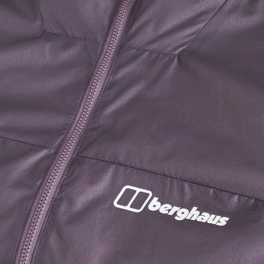 women s mtn arete synthetischen hoody - lila berghaus