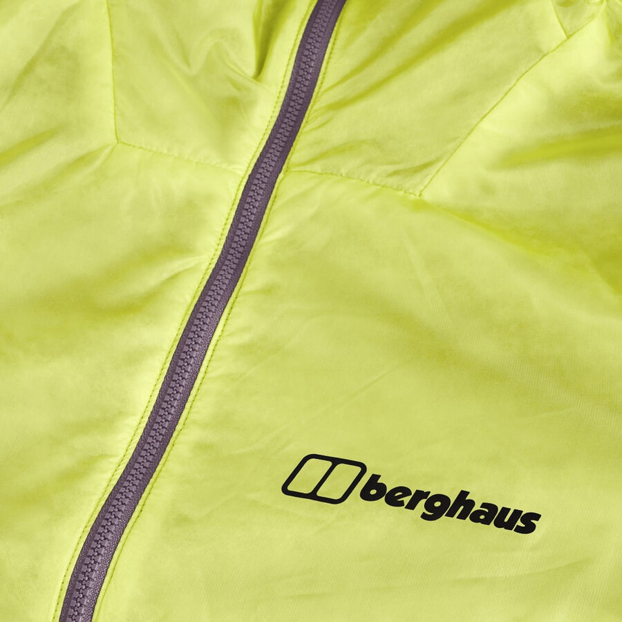 women s mtn arete synthetischen hoody - lila berghaus