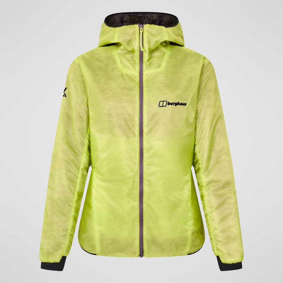 women s mtn arete synthetischen hoody - lila berghaus