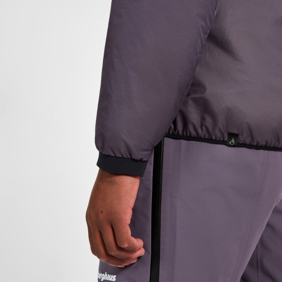 women s mtn arete synthetischen hoody - lila berghaus