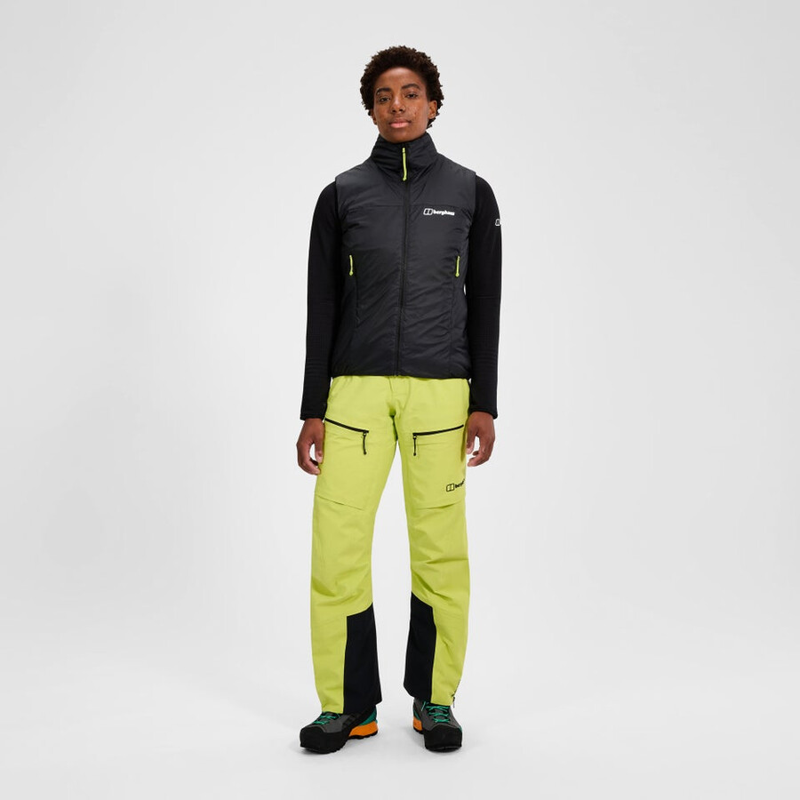 women s mtn arete synthetische weste - schwarz berghaus