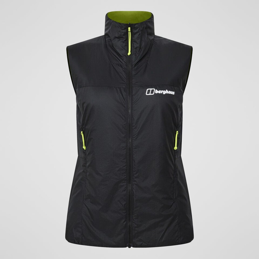 women s mtn arete synthetische weste - schwarz berghaus