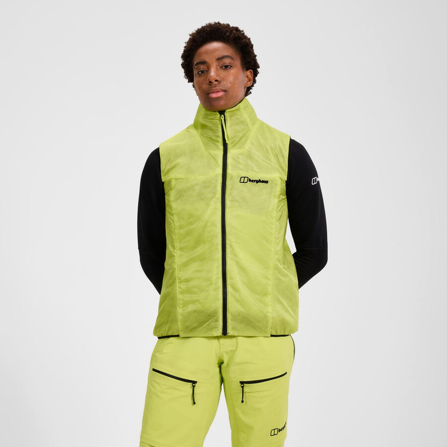 women s mtn arete synthetische weste - schwarz berghaus